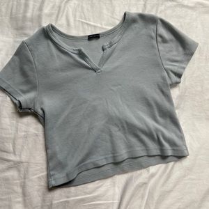 Light blue brandy top!